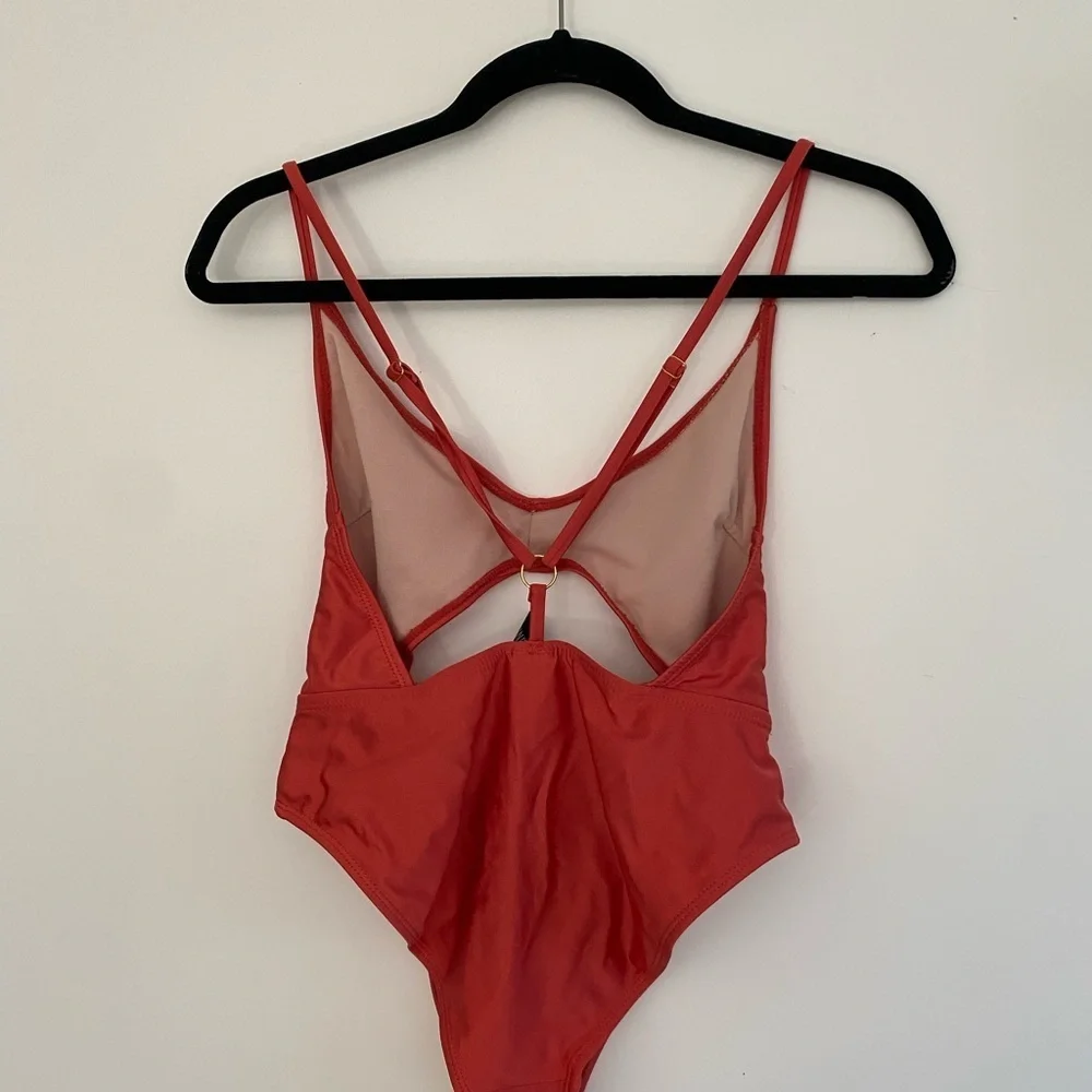 MinkPink Coral Reef cut out one piece swimsuit